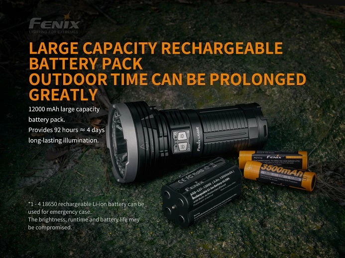 Flashlights Fenix LR40R Rechargeable 12000 Lumen Flashlight 9 Flashlights Fenix LR40R Rechargeable 12000 Lumen Flashlight