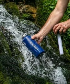 LifeStraw Go Stainless Steel Filter Bottle 24oz Water