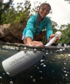 LifeStraw Go Stainless Steel Filter Bottle 24oz Water
