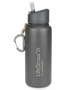 LifeStraw Go Stainless Steel Filter Bottle 24oz Water