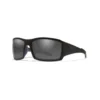 Gear Wiley X Twisted Sunglasses - Matte Black Frame With Captivate Polarized Grey Lenses