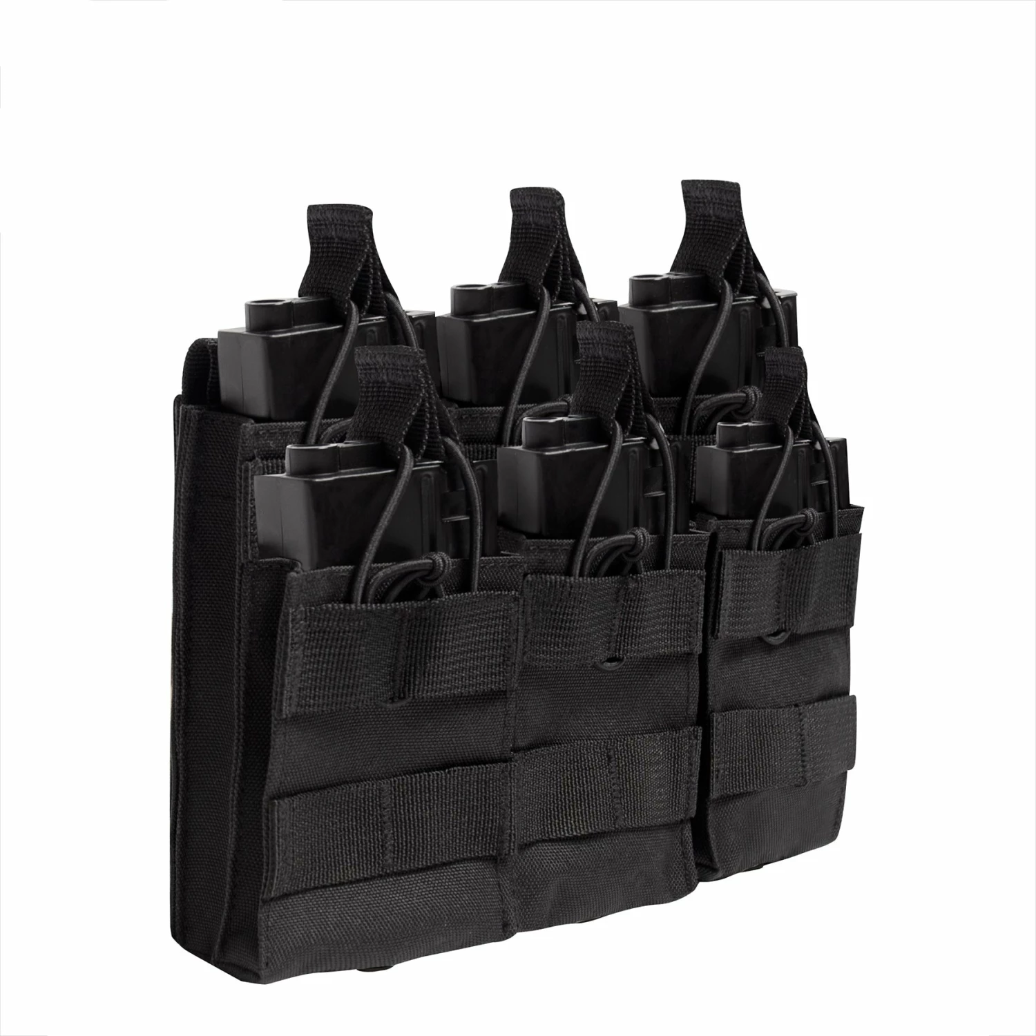 Rothco MOLLE Open Top Six Rifle Mag Pouch 7 Rothco MOLLE Open Top Six Rifle Mag Pouch