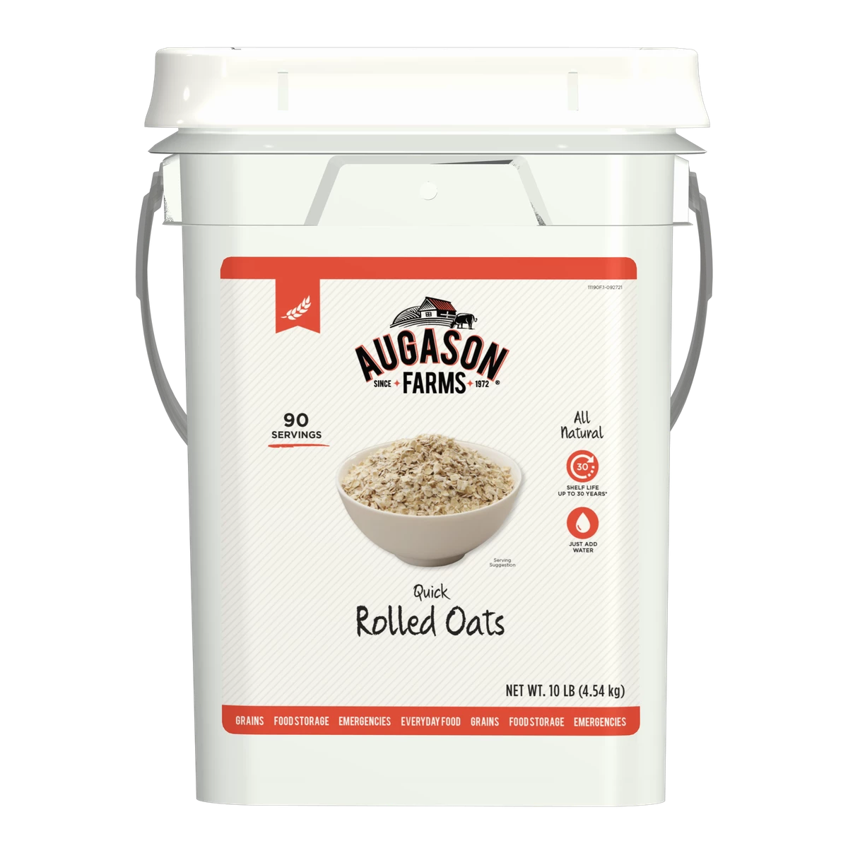 Food & Food Storage Augason Farms Quick Rolled Oats 1 Food & Food Storage Augason Farms Quick Rolled Oats