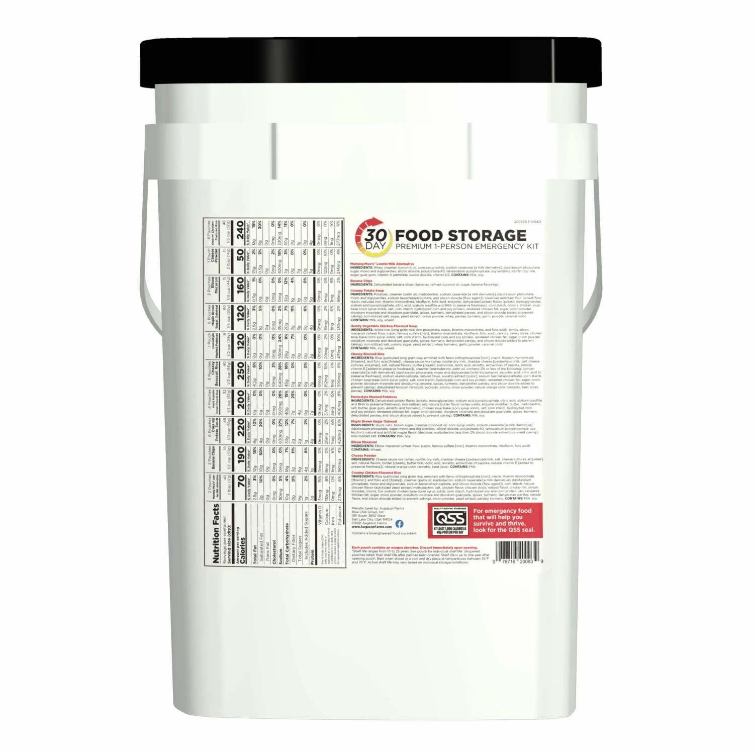 Augason Farms 30-Day Emergency Food Supply Food & Food Storage 2 Augason Farms 30-Day Emergency Food Supply Food & Food Storage
