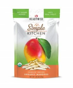 ReadyWise Simple Kitchen Organic Freeze-Dried Mangoes - 6 Pack Food & Food Storage