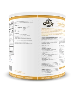 Augason Farms Chicken Flavored Vegetarian Meat Substitute Food & Food Storage