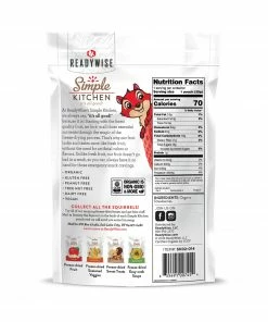 ReadyWise Simple Kitchen Organic Freeze-Dried Strawberries - 6 Pack Food & Food Storage