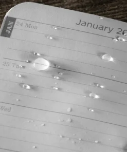 Rite In The Rain Weatherproof Black 2022 Pocket Calendar- 3.5