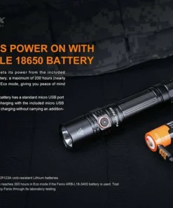 FENIX PD35 V3.0 1700 LUMENS RECHARGEABLE FLASHLIGHT 26 FENIX PD35 V3.0 1700 LUMENS RECHARGEABLE FLASHLIGHT