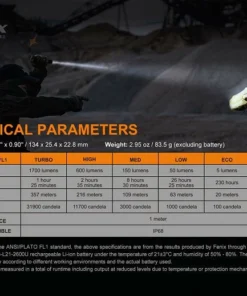 FENIX PD35 V3.0 1700 LUMENS RECHARGEABLE FLASHLIGHT 30 FENIX PD35 V3.0 1700 LUMENS RECHARGEABLE FLASHLIGHT