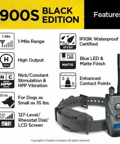 DOGTRA 1900S TRAINING SYSTEM- BLACK EDITION