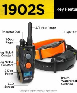 DOGTRA 1902S 2-DOG TRAINING SYSTEM