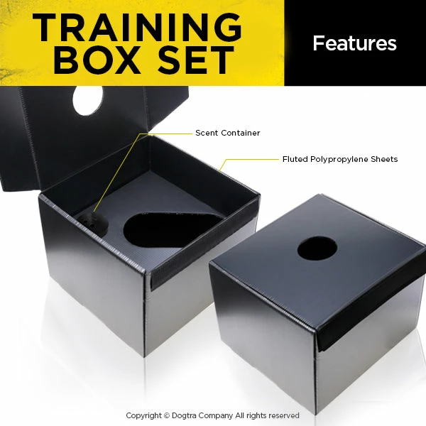 Dogs DOGTRA TRAINING BOX SET (2) 2 Dogs DOGTRA TRAINING BOX SET (2)