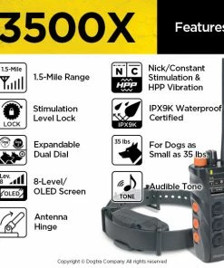 DOGTRA 3500X TRAINING SYSTEM Dogs