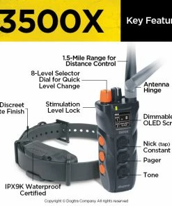 DOGTRA 3500X TRAINING SYSTEM Dogs