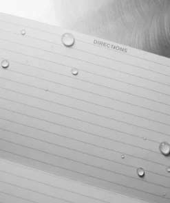 Rite In The Rain Weatherproof Recipe Cards, 6 In. X 5 In.