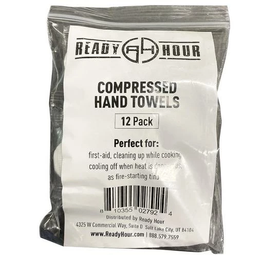 Ready Hour Compressed Disposable Hand Towels 1 Ready Hour Compressed Disposable Hand Towels