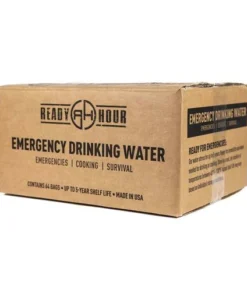 Drinks Ready Hour Emergency Water Pouch Case (64 Pouches)
