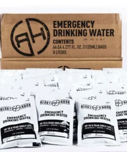 Drinks Ready Hour Emergency Water Pouch Case (64 Pouches)