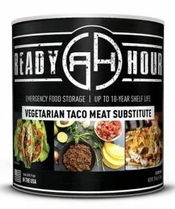 Meats & Proteins Ready Hour Vegetarian Taco Meat Substitute #10 Can