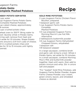 Augason Farms Potato Gems Mashed Potatoes