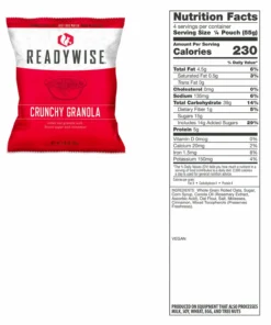 ReadyWise Emergency Survival Food Storage - 360 Servings