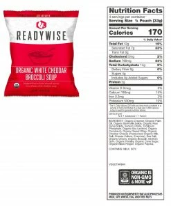ReadyWise Organic Bucket - 90 Servings Food & Food Storage 8 ReadyWise Organic Bucket - 90 Servings Food & Food Storage