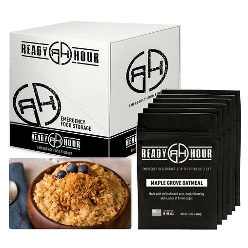 Ready Hour Maple Grove Oatmeal Case Pack 1 Ready Hour Maple Grove Oatmeal Case Pack