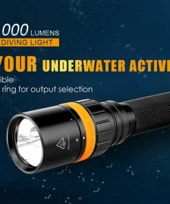 FENIX SD20 1000 LUMENS DIVE LIGHT Flashlights