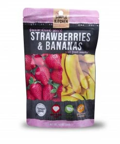 ReadyWise Simple Kitchen Freeze-Dried Strawberries & Bananas - 6 Pack