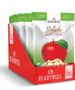 ReadyWise Food & Food Storage Simple Kitchen Organic Freeze-Dried Apples - 6 Pack