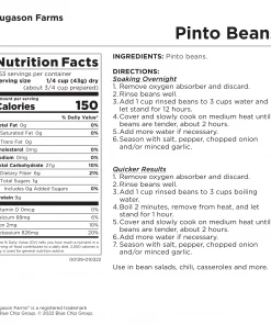 Augason Farms Pinto Beans, 4 Gallon Pail 16 Augason Farms Pinto Beans, 4 Gallon Pail