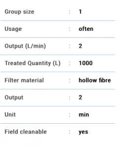 Katadyn EZ-Clean Membrane Filter Cartridge