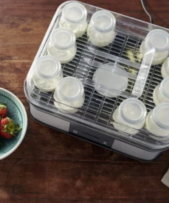 Home, Farm & Garden Roots & Harvest Yogurt Maker With 12 4 Oz. Jars