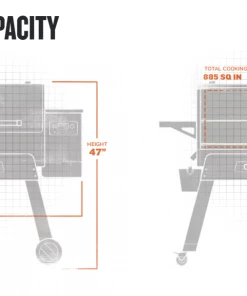 TRAEGER IRONWOOD 885 PELLET GRILL 43 TRAEGER IRONWOOD 885 PELLET GRILL
