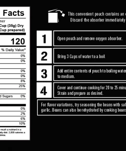 Ready Hour Beans Trio With Rice Kit 18 Ready Hour Beans Trio With Rice Kit