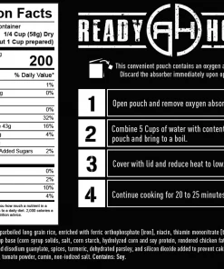 Ready Hour Beans Trio With Rice Kit 15 Ready Hour Beans Trio With Rice Kit