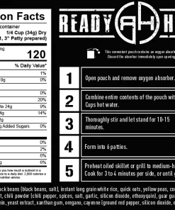 Ready Hour Black Burger Mix Case Pack 7 Ready Hour Black Burger Mix Case Pack