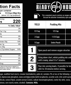 Ready Hour Chocolate Pudding Mix Case Pack Bakery