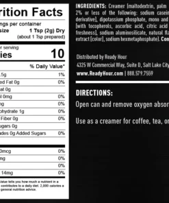 Drinks Ready Hour Coffee Creamer #10 Can