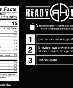 Fruits Ready Hour Freeze-Dried Strawberries Case Pack