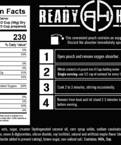 Ready Hour Gluten Free Food Kit 120 Serving Entrees 40 Ready Hour Gluten Free Food Kit 120 Serving Entrees