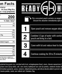 Ready Hour Gluten Free Food Kit 120 Serving Entrees 37 Ready Hour Gluten Free Food Kit 120 Serving Entrees