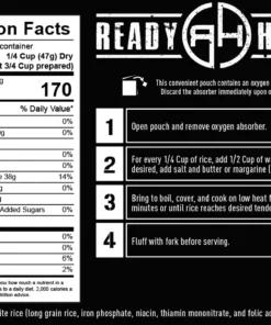 Ready Hour Gluten Free Food Kit 120 Serving Entrees 36 Ready Hour Gluten Free Food Kit 120 Serving Entrees