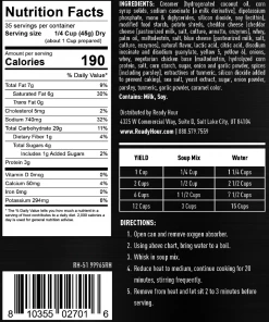 Ready Hour Potato Cheddar Soup #10 Can Entrees