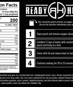 Ready Hour Southwest Savoury Rice Case Pack 5 Ready Hour Southwest Savoury Rice Case Pack