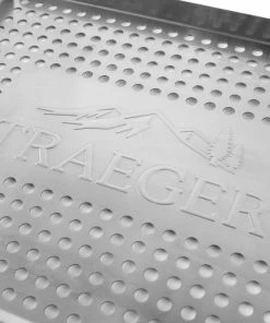 TRAEGER STAINLESS GRILL BASKET 6 TRAEGER STAINLESS GRILL BASKET