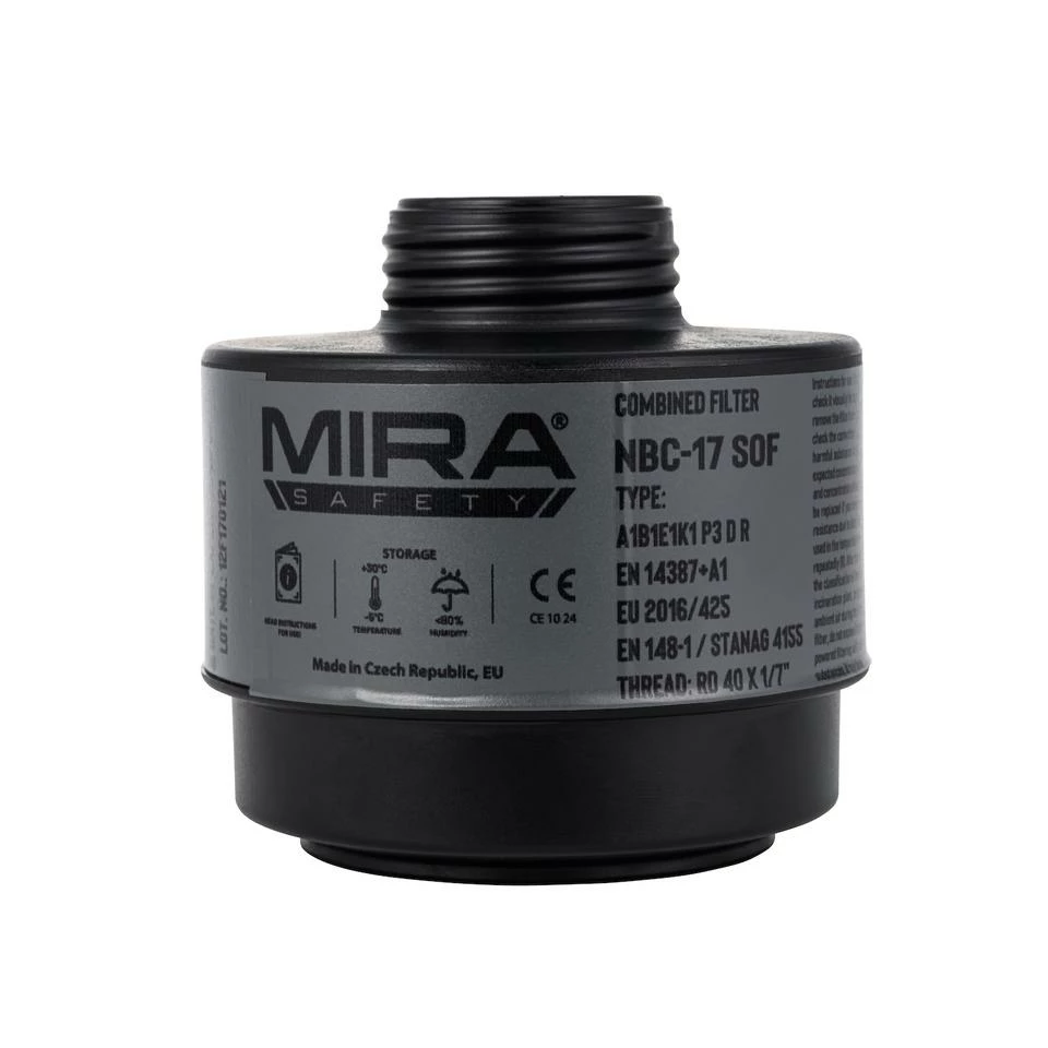 MIRA Safety Tactical Air-Purifying Respirator (TAPR) Filters Gear 3 MIRA Safety Tactical Air-Purifying Respirator (TAPR) Filters Gear