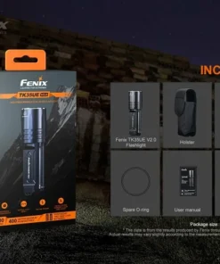 Fenix TK35UE V2.0 5000 Lumens Rechargeable Flashlight Flashlights