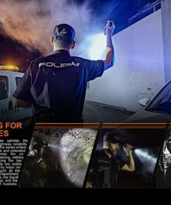 Fenix TK35UE V2.0 5000 Lumens Rechargeable Flashlight Flashlights